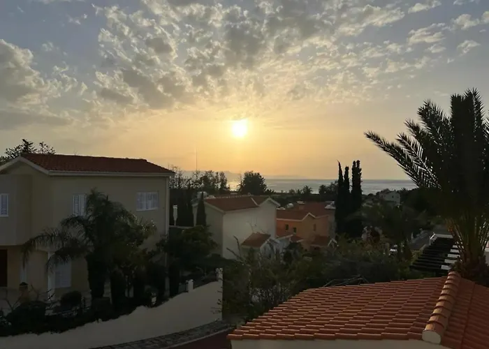 Fab Sea And Mountain View Villa, Walking Distance From The Sandy Yialia